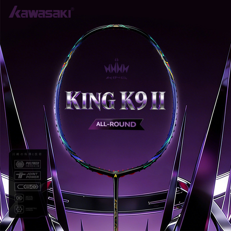 Badminton Yonex Nanoflare - Raqueta de bádminton Kawasaki KING K9
