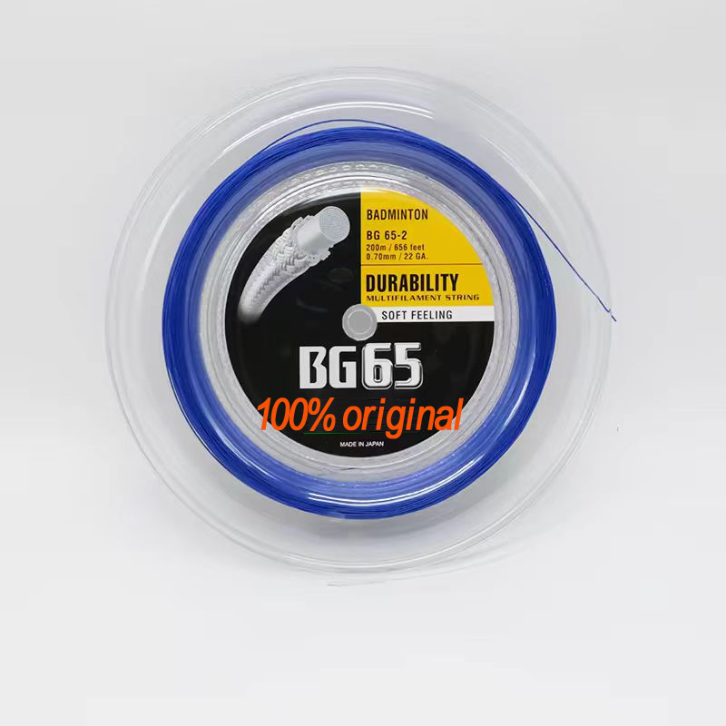 Badminton Yonex String - Cuerdas de Bádminton Profesionales BG65 de