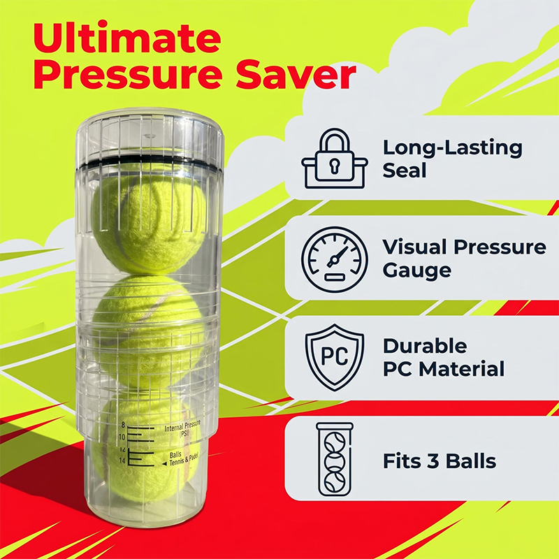 Badminton Yonex Nanoflare - Presurizador de Pelotas de Tenis Transparente