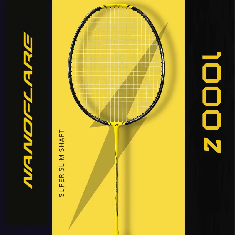Badminton Yonex Nanoflare - Raqueta de Bádminton Ligera de Carbono