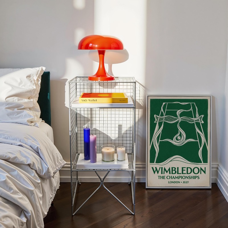 Arte Mural Vintage de Tenis y  - Badminton Poster reseña y precio
