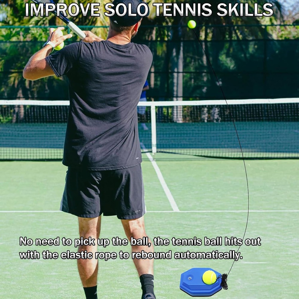 Entrenador de tenis portátil d - Badminton Smash reseña y precio