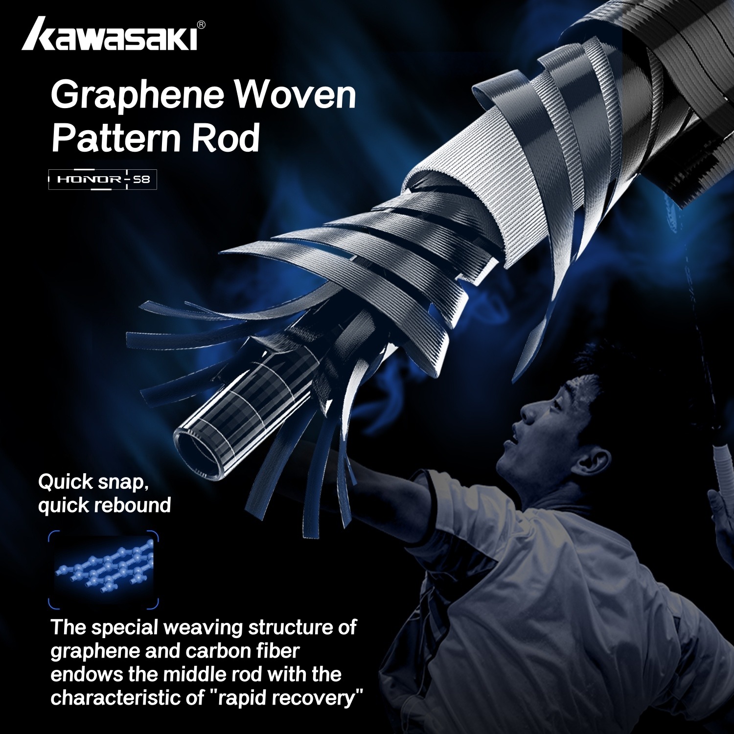 Raqueta de Bádminton Kawasaki  - Badminton Yonex Nanoflare reseña y precio