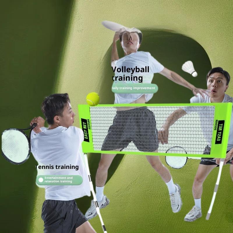 Nueva Red de Bádminton Plegabl - Badminton Background reseña y precio