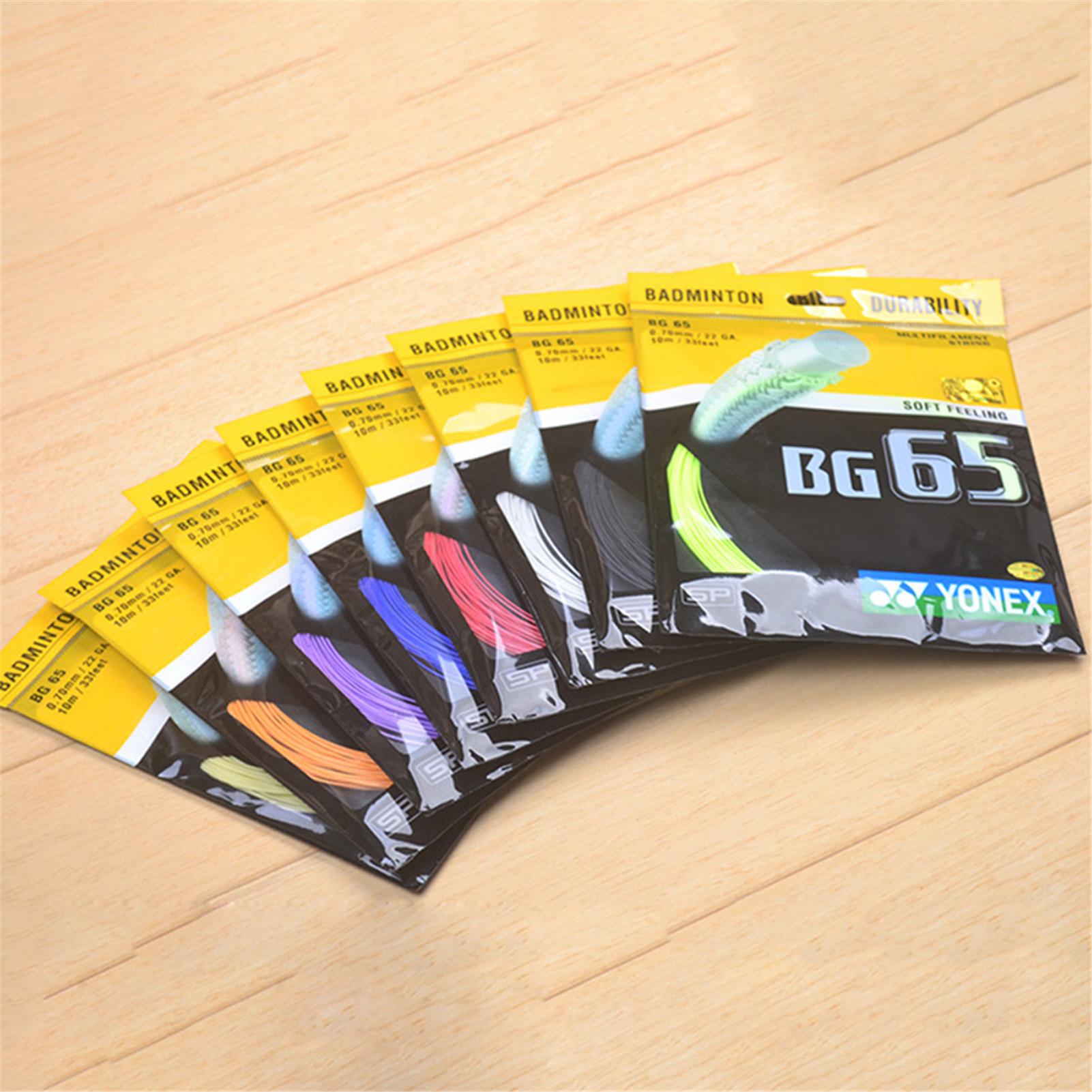 Cuerda de Bádminton Arcoíris,  - Badminton Yonex String reseña y precio
