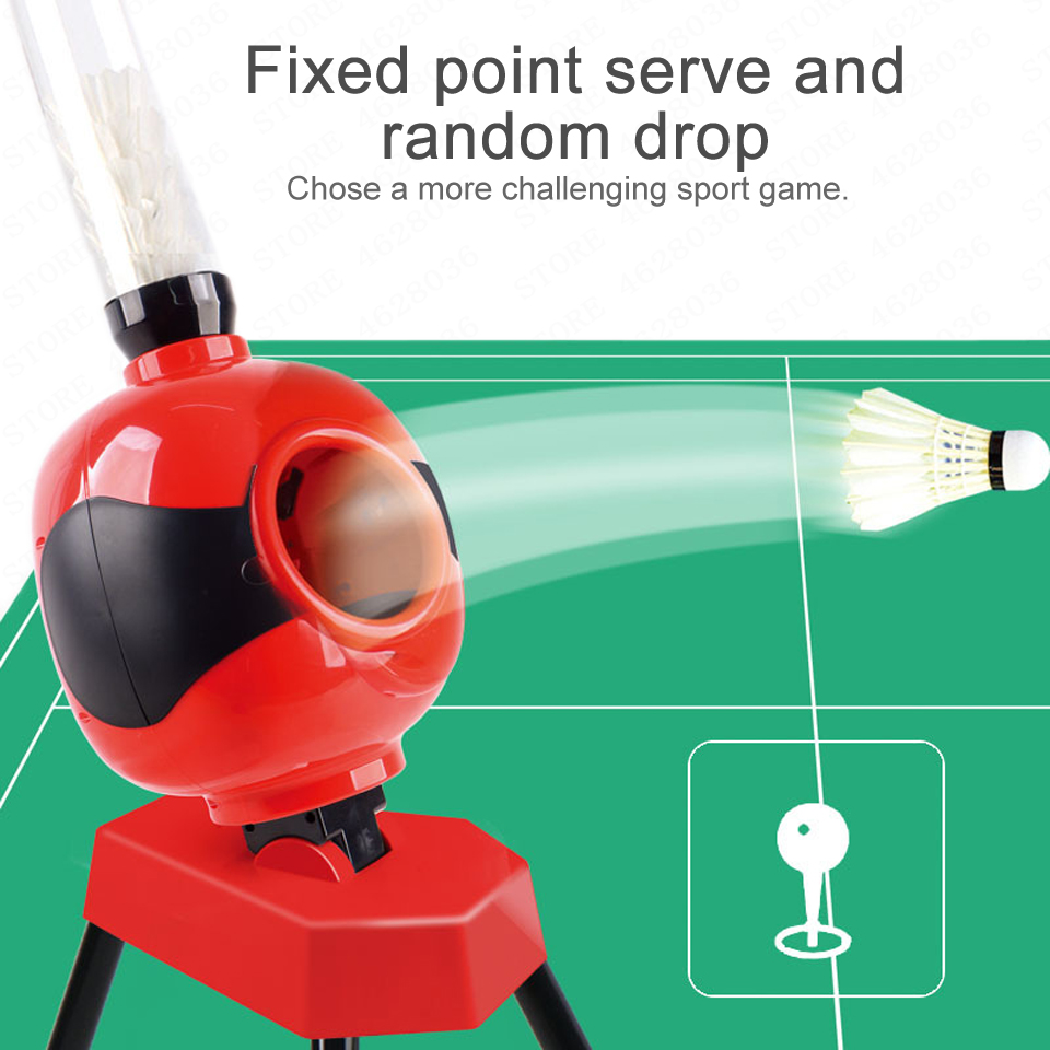 Máquina automática de servicio - Badminton Background reseña y precio