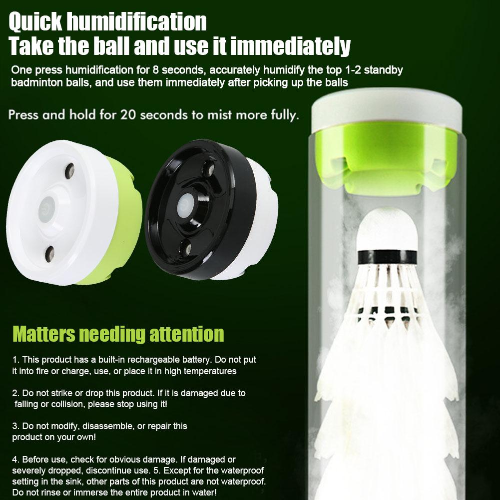 Humidificador de volante de pl - Badminton Background reseña y precio