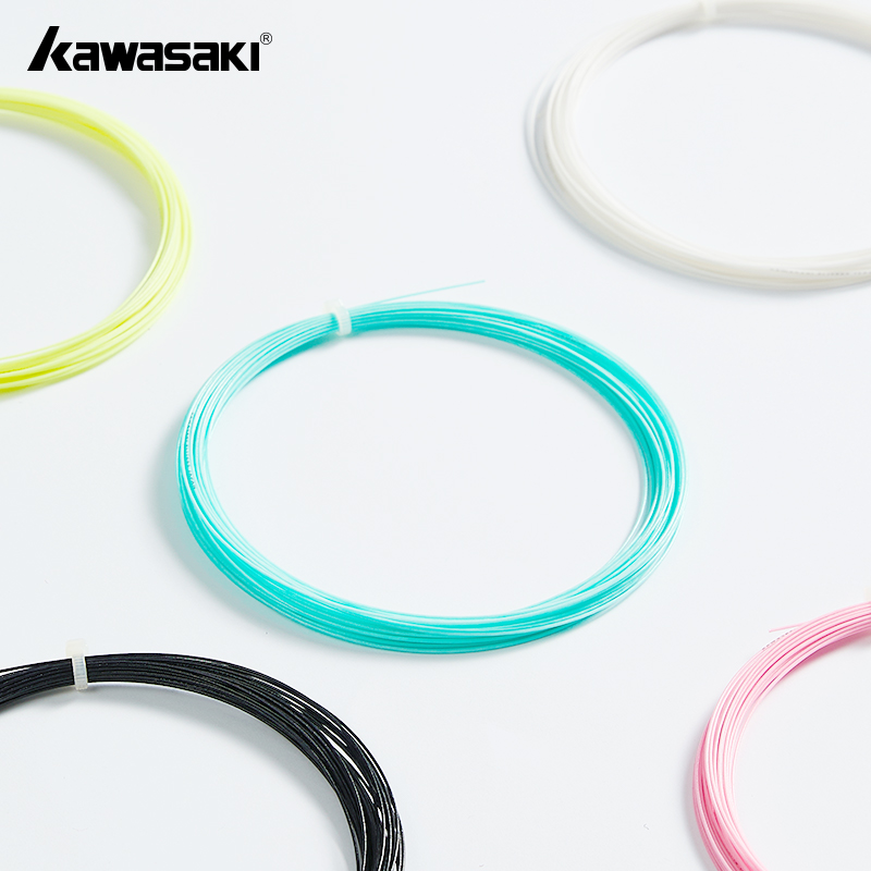 Cuerda de bádminton Kawasaki E - Badminton Yonex String reseña y precio