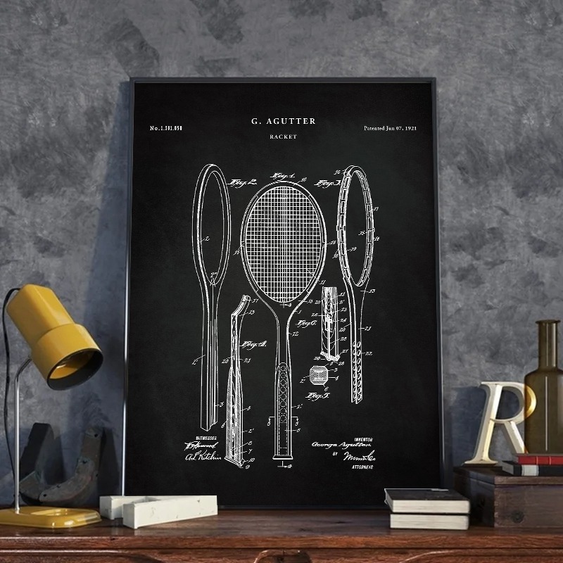 Pósteres e impresiones de pate - Badminton Poster reseña y precio