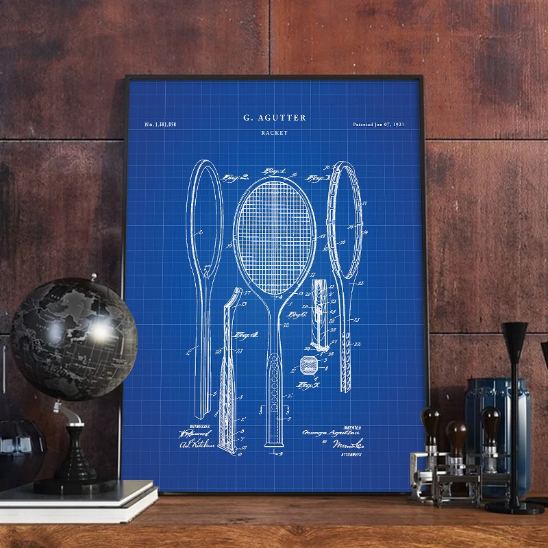 Pósteres e impresiones de pate - Badminton Poster reseña y precio